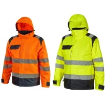 Parka de trabajo alta visibilidad multibolsillos U-Power Nordlux HL382