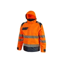 Parka de trabajo alta visibilidad multibolsillos U-Power Nordlux HL382