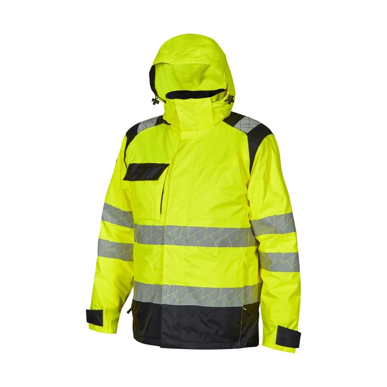 Parka de trabajo alta visibilidad multibolsillos U-Power Nordlux HL382