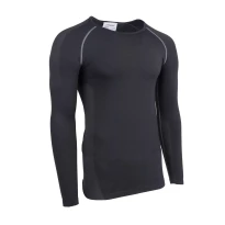 Camiseta de trabajo de manga larga Coverguard Clarinet 5CLT15R Stretch - Antracita