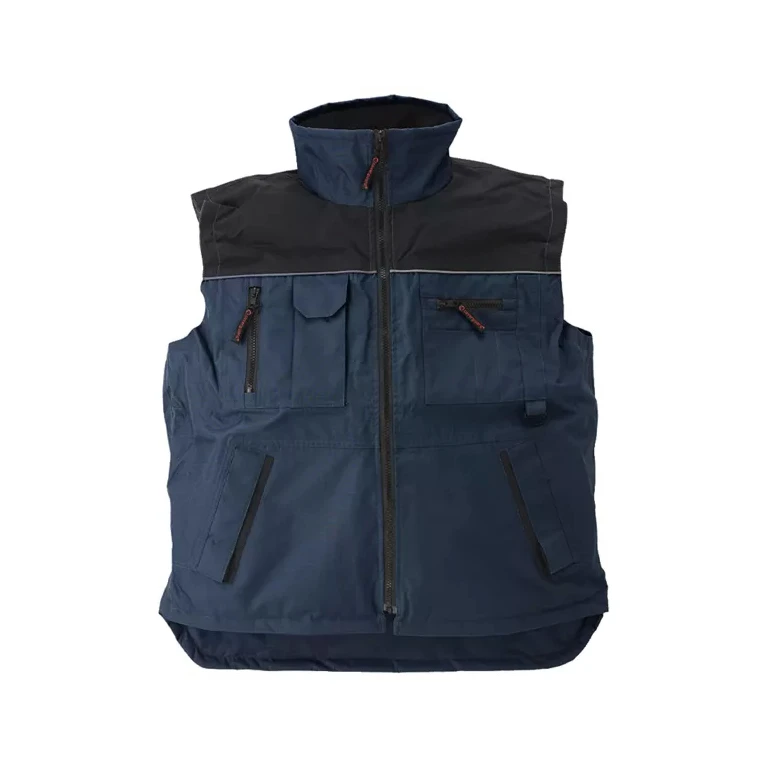 Chaleco de trabajo Coverguard RIPSTOP 5GRIP - Impermeable - Azul marino/Negro