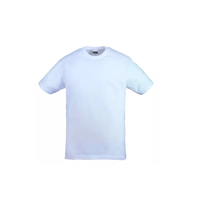 Camiseta de trabajo Coverguard Hike 5HIKW - 100 % algodón - Blanco