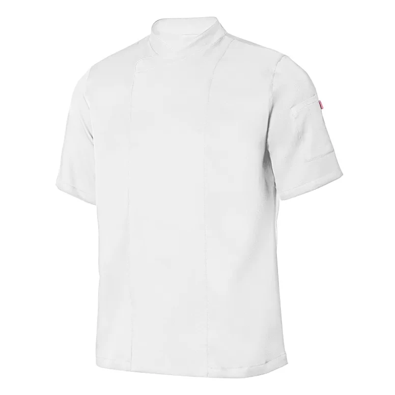 Chaqueta coreana de chef de trabajo de manga corta Velilla 405209