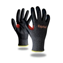 12 pares - Guantes de trabajo anti-corte Kapriol En Nitrilo Power Cut 127714