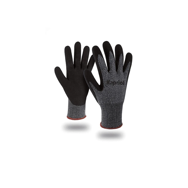 12 pares – Guantes de trabajo anticorte Kapriol En Nitrilo SUPER CUT 127726