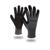 12 pares – Guantes de trabajo anticorte Kapriol En Nitrilo SUPER CUT 127726