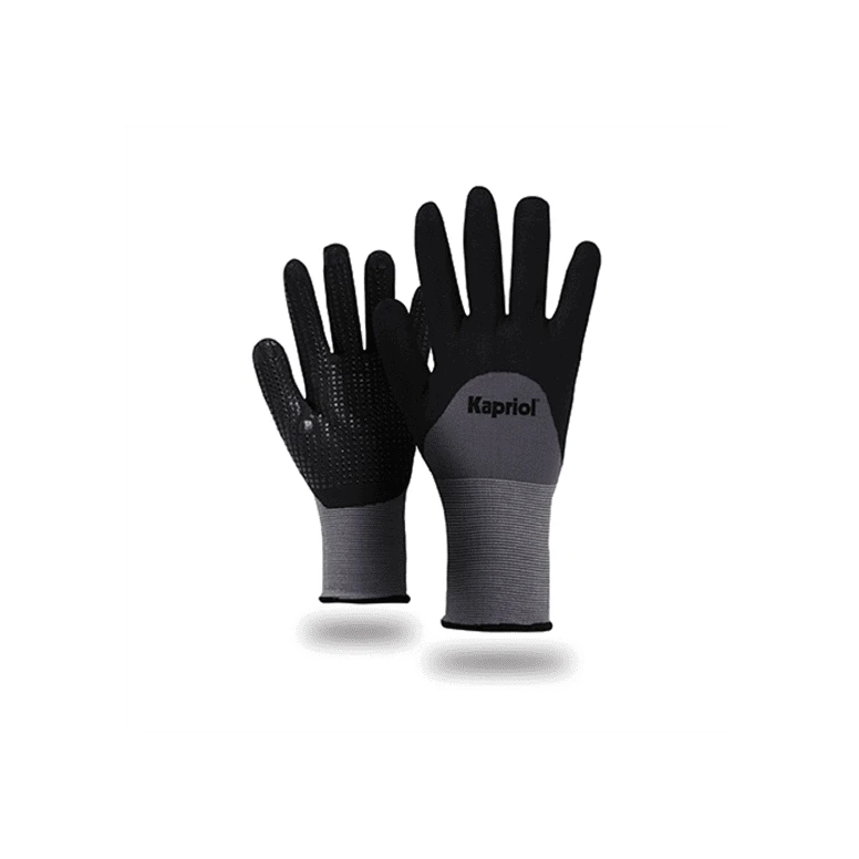12 pares – Guantes de trabajo antideslizantes Kapriol Nitrilo Top Flex 128080