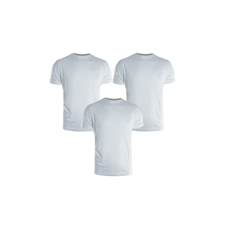 Set de 3 Camisetas Kapriol 100% algodón 132896 Blanco