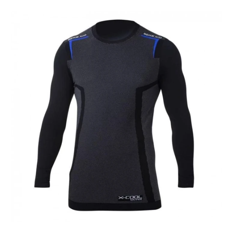 Sparco TeamWork K-Carbon Camiseta de manga larga elástica