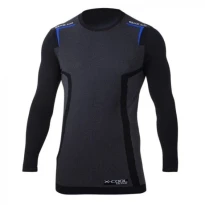 Sparco TeamWork K-Carbon Camiseta de manga larga elástica