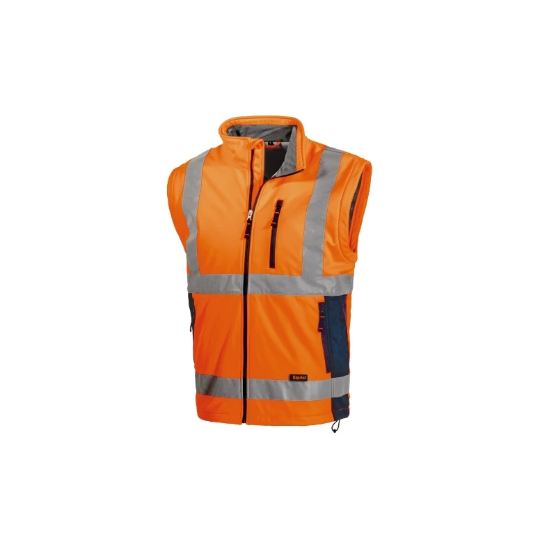 Chaqueta de trabajo 2 en 1 Kapriol 137821 softshell de alta visibilidad