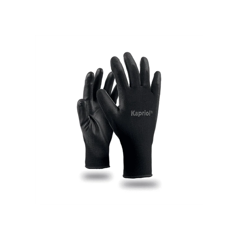 12 pares - Guantes de trabajo Kapriol en poliuretano Skin 189003