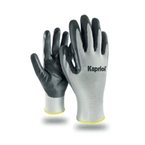 12 pares - Guantes de trabajo Kapriol en nitrilo Basic Touch 189026