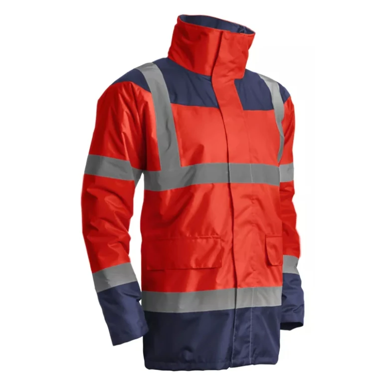 Parka de trabajo Coverguard Keta 7KETO multicapa de alta visibilidad