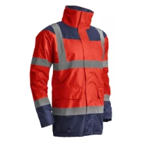 Parka de trabajo Coverguard Keta 7KETO multicapa de alta visibilidad
