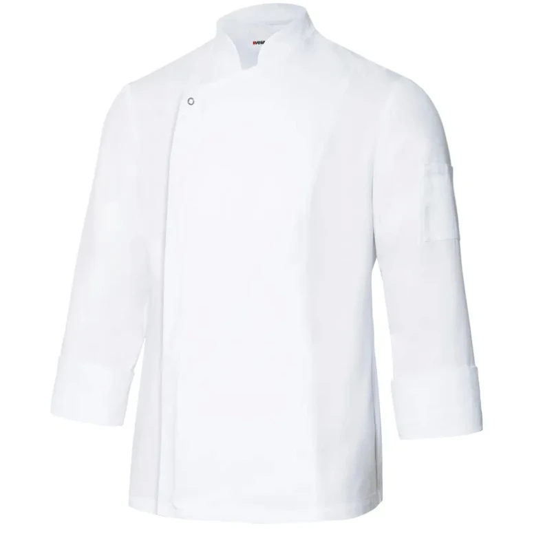 Chaqueta coreana de chef de trabajo 100% Algodón de manga larga Velilla 405204