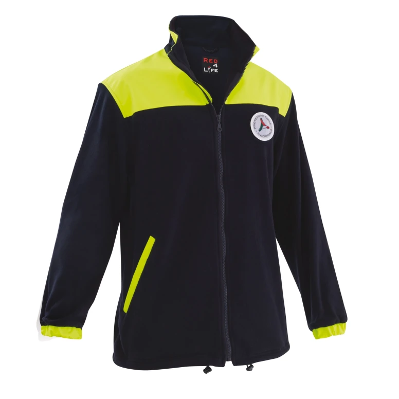 Sudadera Polar de Trabajo Alta Visibilidad Protección Civil Siggi 08PI0015/00