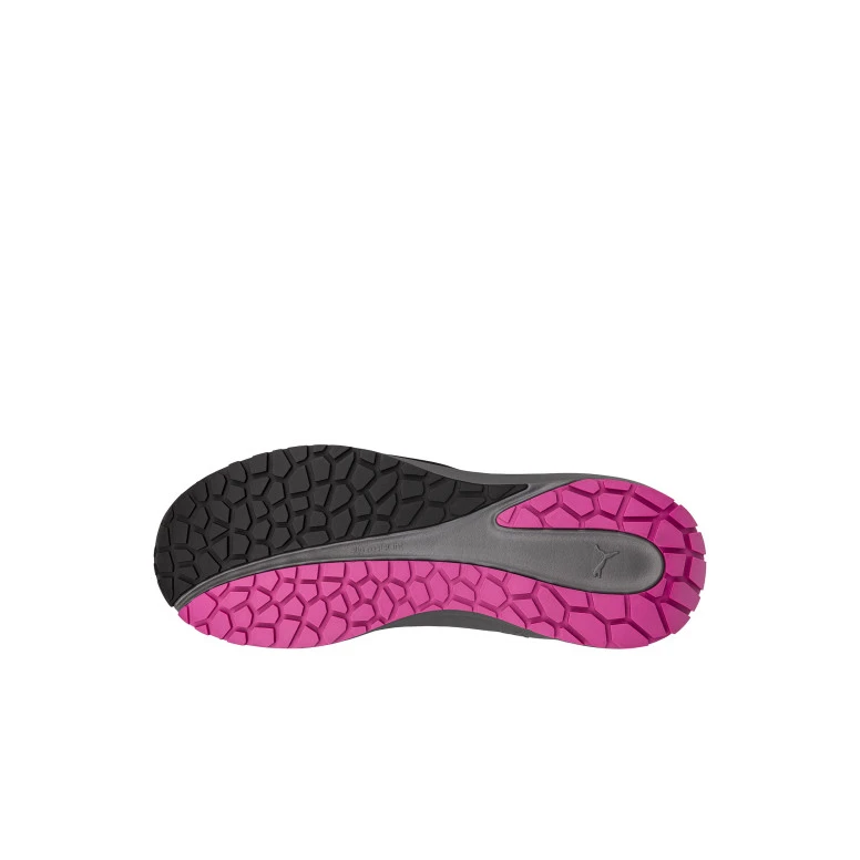 Zapatos de seguridad cierre BOA Puma Aspire Pink Disc Mid S3S ESD FO HRO SR 632950
