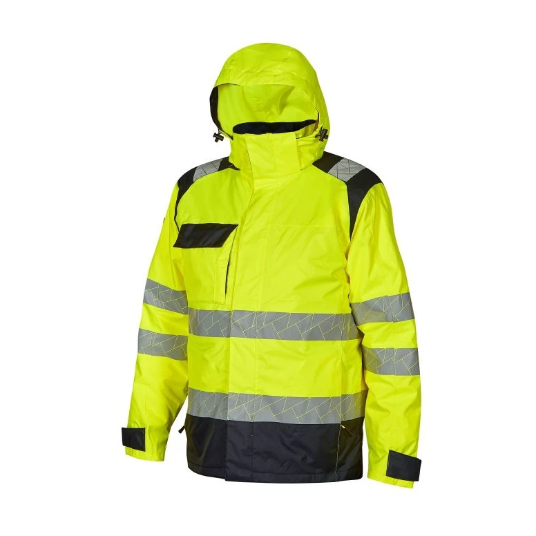 Parka de trabajo alta visibilidad multibolsillos U-Power Freeway HL383