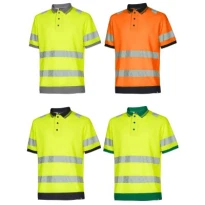 3 piezas – Polo de trabajo alta visibilidad U-Power Tape WHL388
