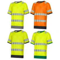 3 piezas – Camiseta de trabajo alta visibilidad U-Power Gloss WHL387