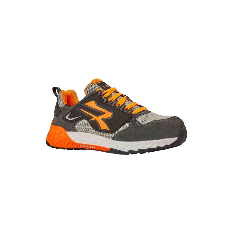 Zapatos de seguridad bajos U-Power Red Stratos Jaime S1PS HI HRO FO ESD SR RT20046 Metalfree Cómodos