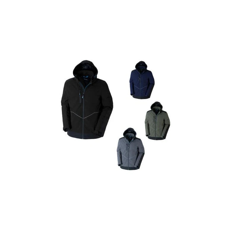 Cazadora de trabajo Rossini Softshell R-Evolution HH673 Stretch Multibolsillos