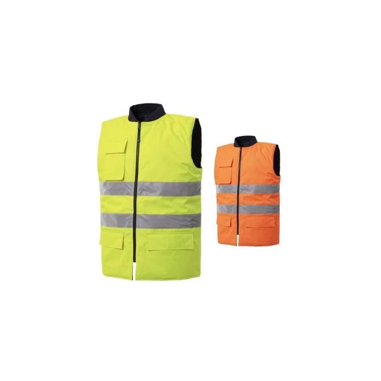 Chaleco de trabajo Rossini Jim Hi-Vis reversible HH233 alta visibilidad