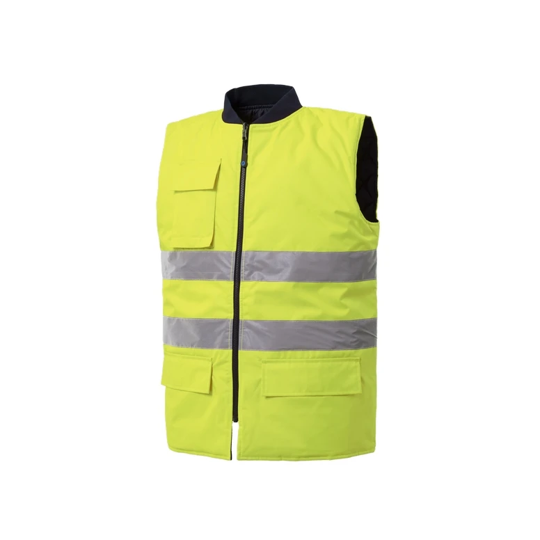 Chaleco de trabajo Rossini Jim Hi-Vis reversible HH233 alta visibilidad