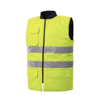 Chaleco de trabajo Rossini Jim Hi-Vis reversible HH233 alta visibilidad