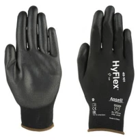 12 piezas - Guantes de trabajo Ansell Guante Hyflex 48-101 GGU953 multiuso