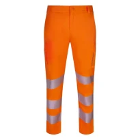 Pantalón de Trabajo Alta Visibilidad Velilla 303031S Multibolsillos Stretch