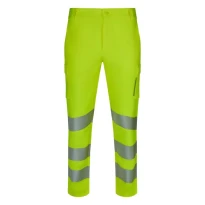 Pantalón de Trabajo Alta Visibilidad Velilla 303031S Multibolsillos Stretch