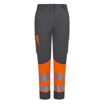 Pantalón de Trabajo Alta Visibilidad Velilla Multibolsillos Stretch Bicolor 303032S 2
