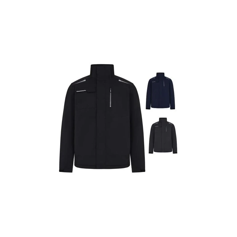 Chaqueta de Trabajo Velilla 206035 Multibolsillos Acolchada Impermeable