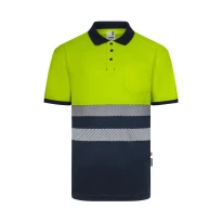 Polo de Trabajo Alta Visibilidad Velilla 305533 Bicolor 2