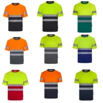 t-shirt de Trabajo Alta Visibilidad Velilla 305633 Bicolor