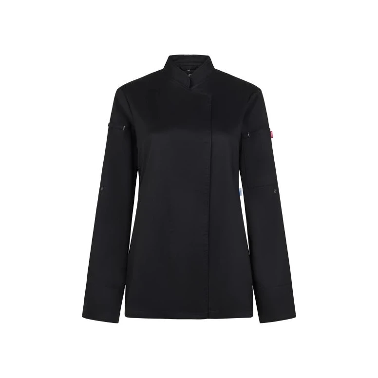 Chaqueta de Chef Velilla Shift 405211W Cuello Mao Mujer