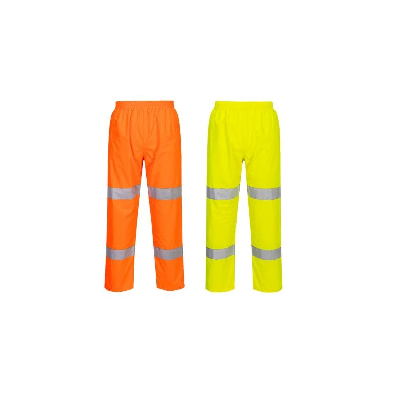 Pantalón Sobrecubierta de Trabajo Portwest Alta Visibilidad S165 Impermeable Multibolsillos
