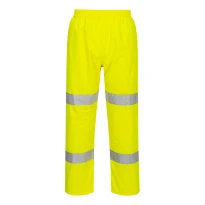 Pantalón Sobrecubierta de Trabajo Portwest Alta Visibilidad S165 Impermeable Multibolsillos