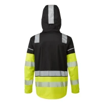 Chaqueta de trabajo Portwest alta visibilidad 2 en 1 Ultimate Modular Hi Vis BX323 impermeable multibolsillos 2