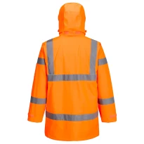 Chaqueta de trabajo Portwest alta visibilidad impermeable de lluvia Extreme Hi Vis S599 multibolsillos