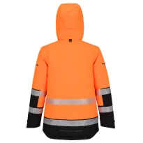 Chaqueta de trabajo Portwest alta visibilidad EV467 Hi Vis multibolsillos de invierno