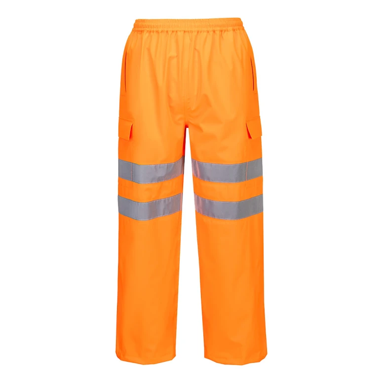 Pantalón de trabajo Portwest alta visibilidad Extreme Hi Vis S595 impermeable multibolsillos