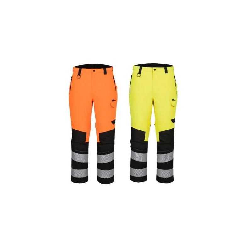 Pantalón de trabajo Portwest alta visibilidad Hi Vis Expedition Trouser EV402 multibolsillos