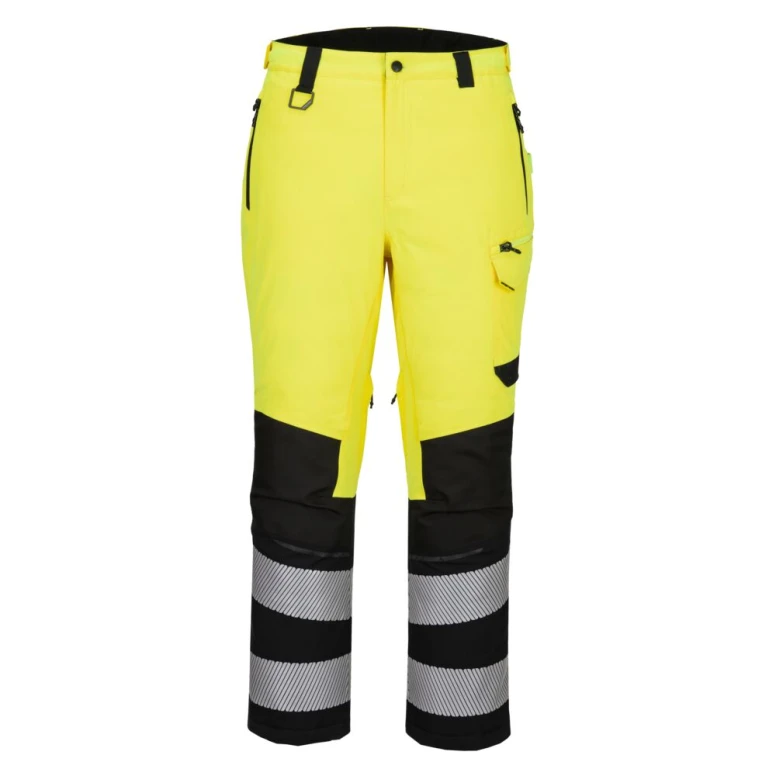Pantalón de trabajo Portwest alta visibilidad Hi Vis Expedition Trouser EV402 multibolsillos