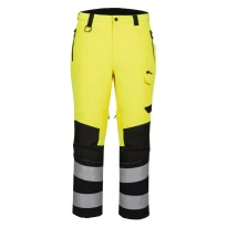 Pantalón de trabajo Portwest alta visibilidad Hi Vis Expedition Trouser EV402 multibolsillos