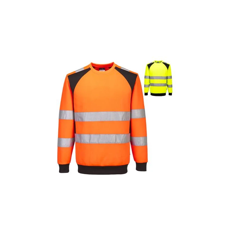 Sudadera de trabajo Portwest alta visibilidad CD805 WX2 Eco Hi Vis