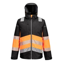Chaqueta de Trabajo Portwest Alta Visibilidad PW368 Multibolsillos Invernal Stretch