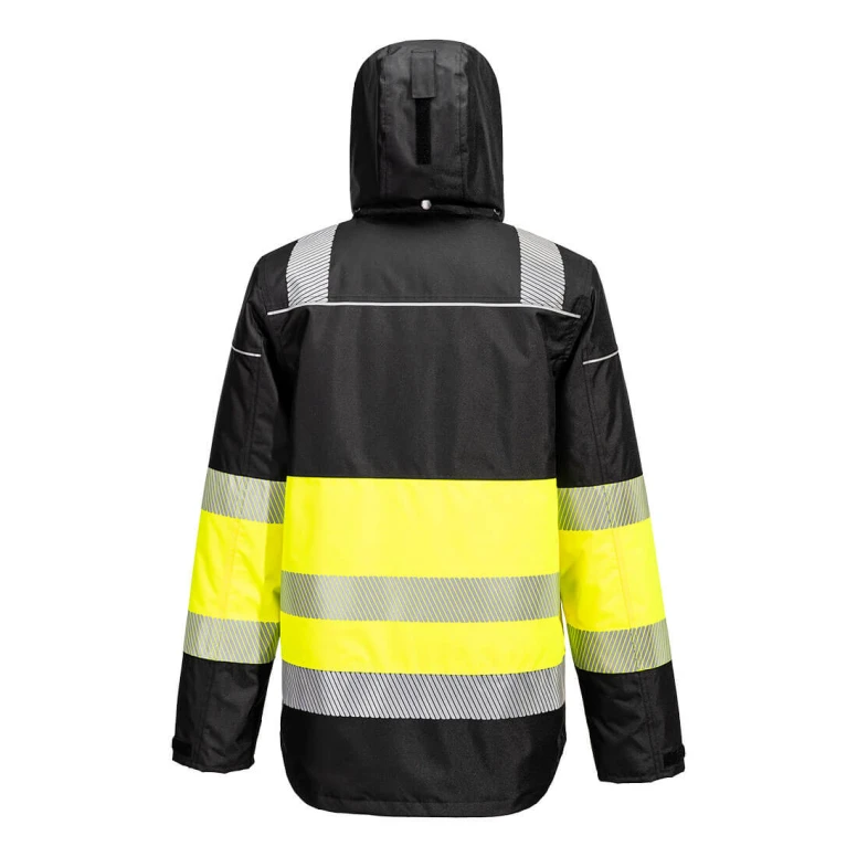 Chaqueta de Trabajo Portwest Alta Visibilidad PW368 Multibolsillos Invernal Stretch